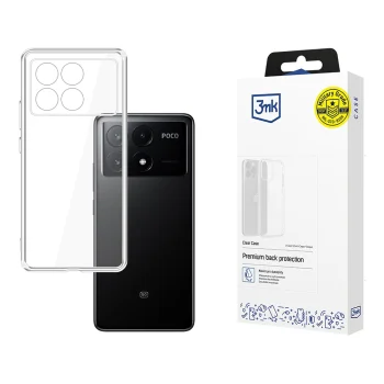 3mk Case for Xiaomi Poco X6 Pro 5G Clear Case, Transparent