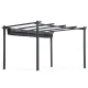 Sodo pergola Multigarden 3x4 m, pilka