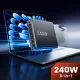 Įkrovimo stotelė Tech-Protect DC240W-GaN, 240W, juoda