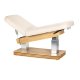 Elektrinis SPA kosmetologinis gultas Sillon Comfort, medinis pagrindas, kreminis