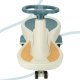 Swing Fix S4 Gravity Ride-On Toy with LED Wheels and Music, 76cm, Blue/White