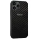 Audi Carbon Fiber dėklas, skirtas iPhone 13 Pro Max, juodas