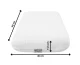 4Fizjo MED Classic Orthopedic Pillow, 60x40 cm, White