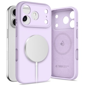Tech-Protect iPhone 17 Pro Silicone MagSafe Case, Purple