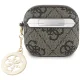 Guess 4G Strass Charm Case for Apple AirPods 4, Brown