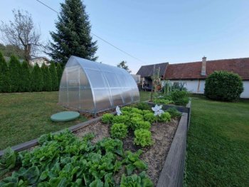 Šiltnamis Klasika Arrow 3x8 m (24 m²) su 4 mm polikarbonatu