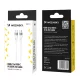 Wozinsky WSTCC2 USB-C į USB-C PD 65W laidas 2 m baltas
