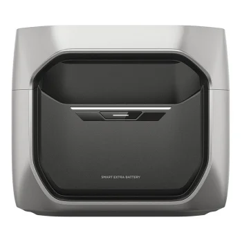EcoFlow DELTA 3 Max Plus papildomas akumuliatorius 2048Wh, Sidabrinis