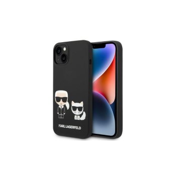 Karl Lagerfeld dėklas iPhone 14 Pro Max su MagSafe, juodas