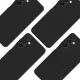 Dėklas 3mk Matt Case Pro telefonui Samsung Galaxy M15 5G, matinė juoda