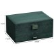Jewelry Display Box Storage Organizer Case, Green