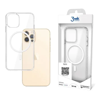 Apple iPhone 12 / 12 Pro 6.1" 3MK MagCase Clear Case Cover, Transparent