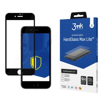 3mk HardGlass Max Lite Tempered Glass for iPhone 7 / 8 Plus, Black Frame