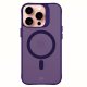 3mk Smoke MagPhone Case Cover iPhone 16 Pro Max - Purple-Translucent