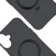 Dėklas 3mk Smoke Case Mag&Stand, skirtas iPhone 17, juodas