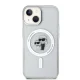 Karl Lagerfeld iPhone 15 Plus Case KC Glitter MagSafe, Transparent