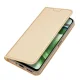 Dux Ducis Skin Pro atverčiamas dėklas Redmi Note 12 5G / Poco X5 5G, auksinis