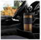 4Fizjo Mountain Goat Travel Thermal Mug, 450 ml, Brown