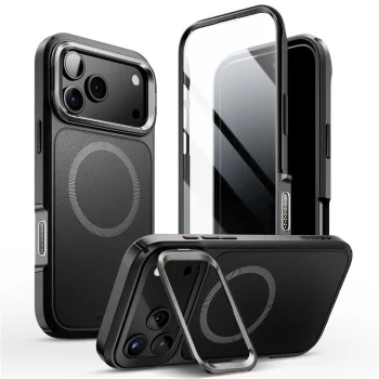 Supcase IBLSN Ares Flip Mag MagSafe Phone Case Cover iPhone 17 Pro Max - Black