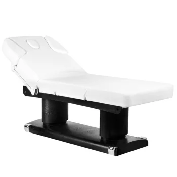 Elektrinis SPA ir kosmetologinis gultas Azzurro 838, 4 varikliai, baltas
