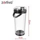 Zortiva ShakeWave trintuvo indas 600 ml, skaidrus/juodas
