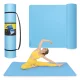 4Fizjo Large Exercise Mat TPE 200x125x2 cm, Light Blue
