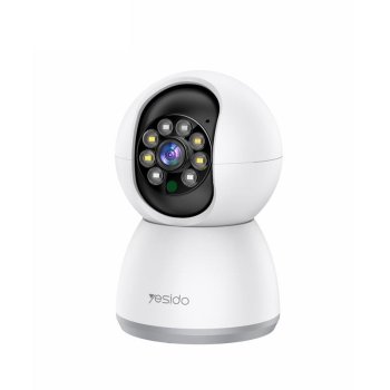 Išmanioji vidaus IP kamera Yesido KM11 3MP AI HD, balta