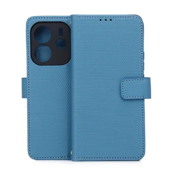 Atverčiamas dėklas TFO Smart Triangle skirtas Samsung Galaxy A37 5G, mėlynas