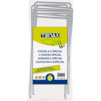 U formos metaliniai tvirtinimo smeigai TENAX 22 cm, 10 vnt.