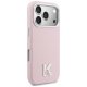 Karl Lagerfeld Karl Head Logo MagSafe dėklas iPhone 17 Pro Max, rožinis
