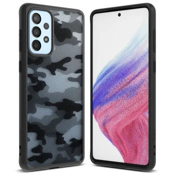 Ringke Fusion Matte dėklas telefonui Samsung Galaxy A73, juodas