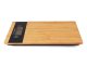 Bamboo Electronic Kitchen Scale with LCD Display, up to 5 kg