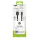 Sbs USB-A to USB-C Cable 1.5m, Black