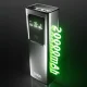 SBS išorinė baterija 20000mAh PD 100W su LCD ekranu, pilka