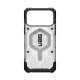 UAG Pathfinder Clear MagSafe dėklas iPhone 17 Pro Max telefonui, balta/pilka
