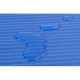 Mėlynas neslystantis jogos ir sporto kilimėlis, 180x60x1 cm