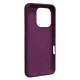Dėklas Etteri Silicone Mag telefonui iPhone 16 Pro 6.3\", bordo