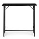 Sulankstomas kompiuterio stalas ModernHome 143007, 80x45 cm, juodas