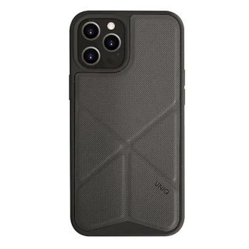 Apple iPhone 12 Pro Max 6,7" Uniq Etui Transforma Case Cover, Grey