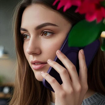 3mk Smoke MagCase for Samsung Galaxy S24, Purple