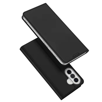 Atverčiamas dėklas Dux Ducis Skin Pro telefonui Samsung Galaxy A37 5G, juodas