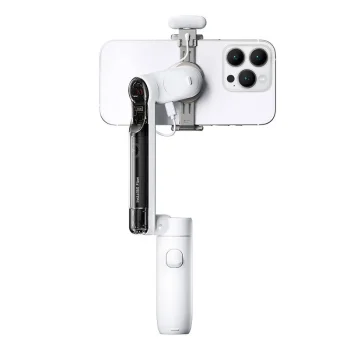 Insta360 Flow Creator Kit išmaniojo telefono stabilizatorius, baltas
