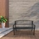 Bauerkraft G-414 sodo suolas su atlošu, plienas/ketus, juodas