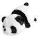 Dvipusis pliušinis žaislas Panda ir Pingvinas, 25 cm