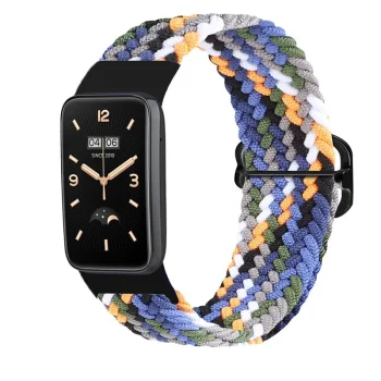Telcon pintas dirželis Xiaomi Mi Band 7 Pro / M7 Pro, Denim / įvairiaspalvis