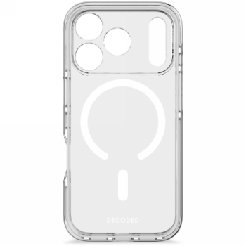 Decoded DropTec Transparent Backcover MagSafe Phone Case Cover iPhone 17 Pro Max - Transparent
