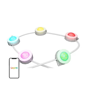 Išmanusis lauko apšvietimas Lepro E1-30 15.3m RGB+CCT
