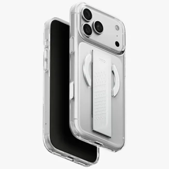 Uniq Heldro Air Magclick dėklas skirtas iPhone 18 Pro Max / 17 Pro Max, skaidrus