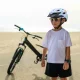 Wozinsky vaikiškas MTB dviratininko šalmas su nuimamu snapeliu, S dydis, šviesiai mėlynas