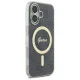 Guess dėklas iPhone 16 Plus telefonui IML 4G MagSafe, juodas